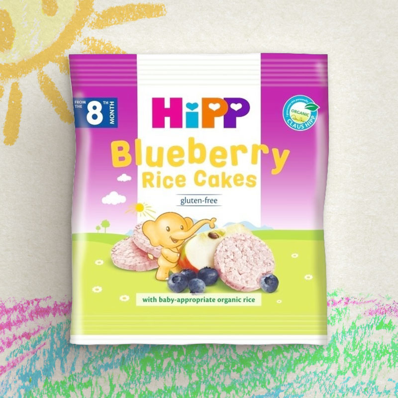 HiPP Blueberry Rice Cakes