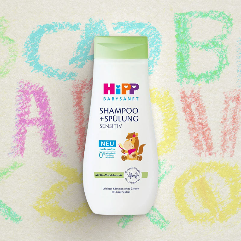 HiPP Baby Sanft Sensitive Shampoo and Conditioner