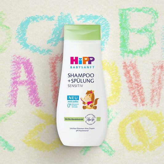 HiPP Baby Sanft Sensitive Shampoo and Conditioner