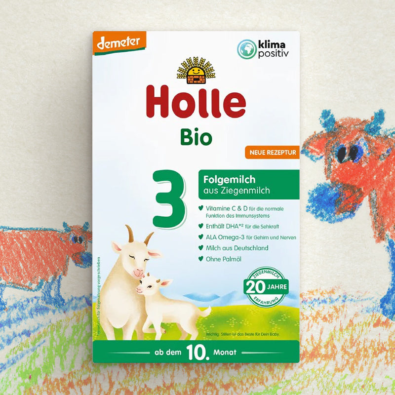 Holle Stage 3 Organic Infant Goat Milk Follow-On Formula