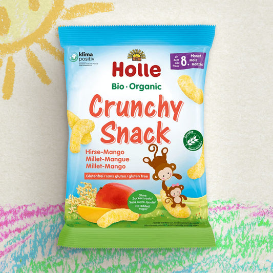 Holle Organic Crunchy Snack Millet Mango